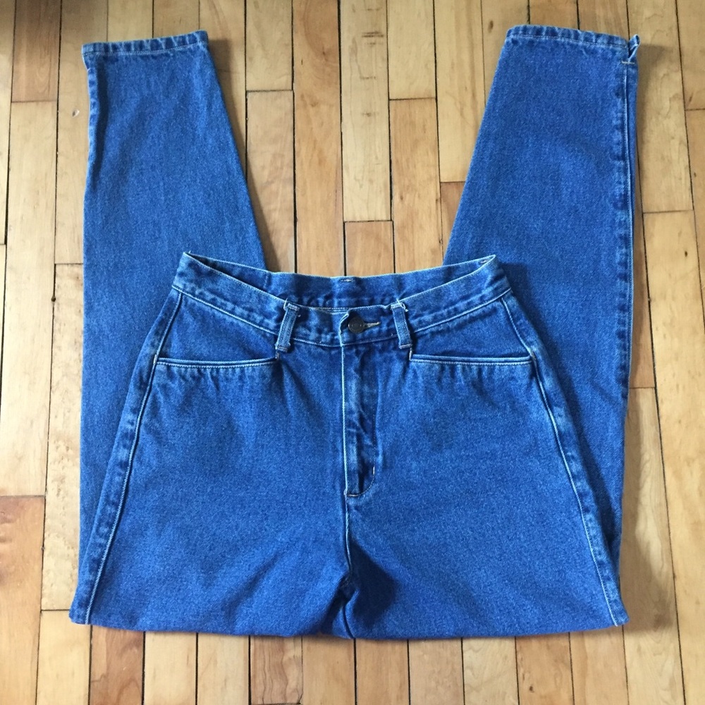 Brittania Vintage High Waist Mom Jeans